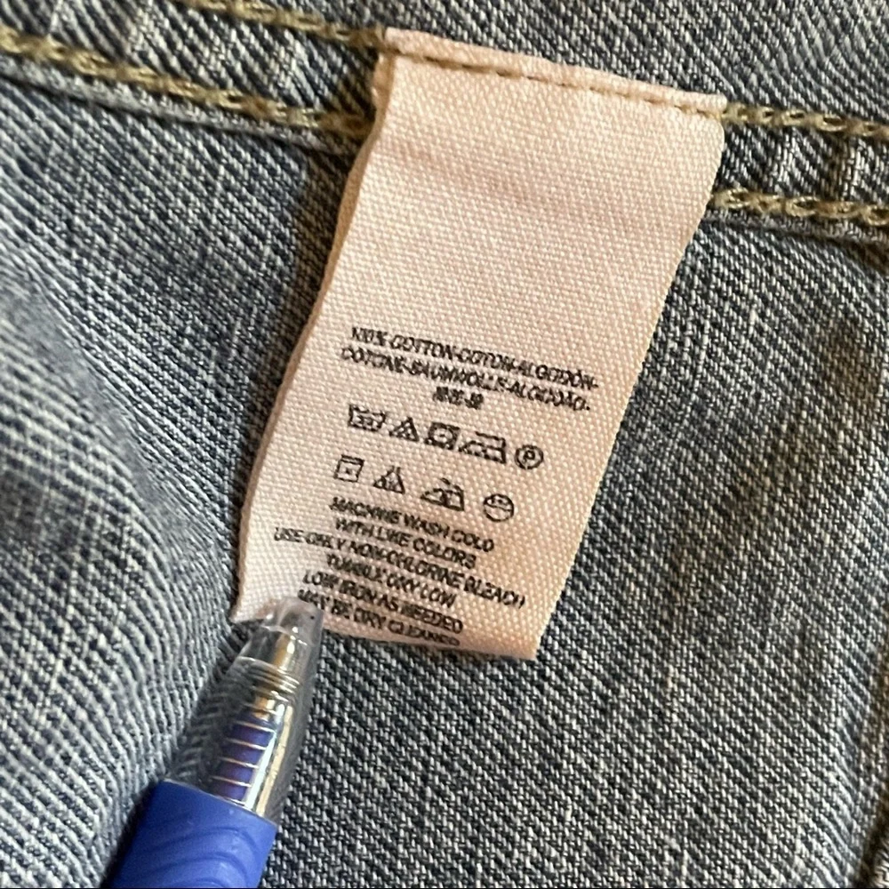 FREE PEOPLE heathered grey hooded sweatshirt distressed denim jean jacket Small